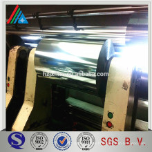 Laminage de film PET Mylar aluminisé Grade 12mic MPET